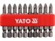 Біти YATO Phillips PH2 x 50 мм HEX 1/4" 10 шт YT-0478 - зображення 1