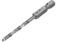 Сверло по металлу YATO HSS6542, 3.2мм, HEX-1/4", длина 65/34мм, для нержавеющей конструкционной и легированной стали(DW) YT-44864 - изображение 2