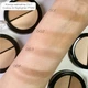 Бронзатор і хайлайтер для обличчя Instyle Contour & Highlighter TopFace PT262 №002 Блискучий Нюд+Матова Караме - изображение 4