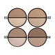 Бронзатор і хайлайтер для обличчя Instyle Contour & Highlighter TopFace PT262 №002 Блискучий Нюд+Матова Караме - изображение 5