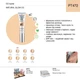 Тональний СС крем Natural Glow CC Cream & Concealer SPF50 TopFace PT472 №007 Жовто-медовий, 30 мл - изображение 5