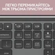 Комплект (клавіатура, миша) бездротовий Logitech Signature Slim Combo MK950 Graphite (920-012490) - зображення 3