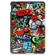 Чехол Primolux Slim для планшета Xiaomi Redmi Pad 2 9.7" / Poco Pad C1 9.7" - Graffiti - изображение 1