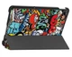 Чехол Primolux Slim для планшета Xiaomi Redmi Pad 2 9.7" / Poco Pad C1 9.7" - Graffiti - изображение 4