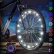 LED-підсвітка для коліс велосипеда RGB | Набір кольорових ліхтарів для видимості в темноті | Водостійкі велоліхтарі - зображення 4