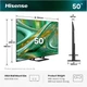 Телевізор HISENSE 50E8S - зображення 2