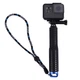 Селфи палка 19-49 см Puluz PU150 для экшн камер GoPro, Insta360, DJI компактный монопод для путешествий и видеосъемки - изображение 4