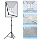Комплект студийного света PULUZ PKT3134EU 2 софтбокса 50x70см, 2 стойки, 8 ламп 20Вт - изображение 7