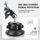Вакуумный крепеж на присоске Magic Arm 1/4" Puluz PU659B для экшн камер и фотоаксессуаров - изображение 4