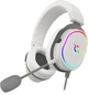 Ігрова гарнітура AQIRYS ALTAIR 7.1 RGB USB White - зображення 6