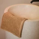 Полотенце MBM HOME "Шепот" 30x50 см коричневое (BT-21 S BROWN) - изображение 12