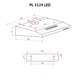 Витяжка плоска PERFELLI PL 5124 I LED - зображення 11