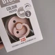 Соска пустышка Bibs Colour latex 6-18 мес blossom 2размер латекс - изображение 2