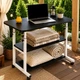 Столик для ноутбука приставной 60х40 см черный - изображение 1