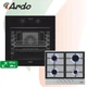 Комплект Духова шафа електрична Ardo ABO18EB4 + Варильна поверхня газова Ardo AMH64GCX4 - зображення 1