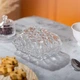 Масленка стеклянная с крышкой 16.5х10.5х8 см для кухни прозрачная PS-4336 - изображение 1