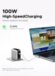 Зарядний пристрій Ugreen Nexode Pro X773 100W GaN LCD - изображение 8