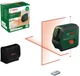 Перекрестный лазерный нивелир Bosch UniversalLevel 2, 2х1.5V LR06 (AA), футляр (0603663F00) - изображение 1