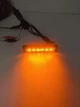 Стробоскоп мигалка в решетку автомобиля желтый 6led - изображение 5