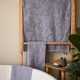 Полотенце махровое MBM HOME для ванной Иней 50x90 см серое (BT-20 M GRAY) - изображение 9