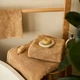 Полотенце махровое MBM HOME для ванной Теплые дюны 30x50 см бежевое (BT-19 S LIGHT BEIGE) - изображение 13