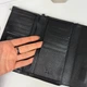 Жіночий гаманець-клатч 17,5x3x9,5 см натуральна шкіра чорний в коробці - зображення 4