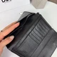 Жіночий гаманець-клатч 17,5x3x9,5 см натуральна шкіра чорний в коробці - зображення 7