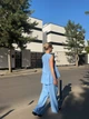 Жіночий літній костюм з воланом (жилет+брюки) Uaclothes 42-44 Блакитний (like38838-192741349) - изображение 5