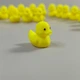 Декоративные минифигурки уточки для декора кофейных стаканчиков из PLA-пластика, 20 шт., 20 мм - изображение 1