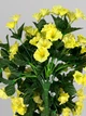 Штучна ампельна петунія, 50 см, жовтий, К12024 - зображення 6