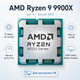 Процессор AMD Ryzen 9 9900X 12C/24T 4.4-5.6GHz 64MB 120W AM5 Tray (100-000000662) - изображение 1