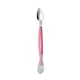 Детская ложка 2 в 1 для кормления и приготовления пюре GlesSpoon, розовая - изображение 1