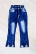 Джинси для дівчинки NoBrand 170 Синій (p-6042-35978) - зображення 1