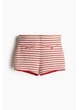 Шорти жіночі H&M 271284705 XL Кремовий/Червоний (2727000134419) - зображення 3