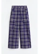 Подростковые брюки-карго для девочки H&M 271126457 164 см Фиолетовый/Белый (2727000137878) - изображение 1