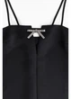 Платье вечернее короткое летнее женское H&M 271250808 M Черное (2727000131951) - изображение 5