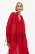 Пляжное платье женское H&M 271183081 L Красное (2727000127145) - изображение 1