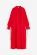 Пляжное платье женское H&M 271183081 L Красное (2727000127145) - изображение 3