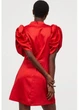 Платье короткое летнее женское H&M 270935108 34 Красное (2727000122768) - изображение 2