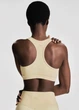 Спортивний топ для фітнесу жіночий H&M 271294038_yellow XL Жовтий (2727000106669) - зображення 5