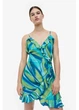Сарафан жіночий літній H&M 271178063 2XL Зелений/Синій/Блакитний (2727000135928) - зображення 1
