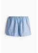 Шорты женские H&M 271276105 S Голубой/Полоска (2727000137373) - изображение 2