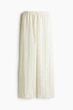 Брюки женские H&M 271259065 XS Белые (2727000134297) - изображение 1