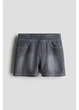 Детские джинсовые шорты на резинке для девочки H&M 271225663 134 см Серые (2727000137755) - изображение 1