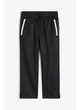 Детские спортивные штаны для мальчика H&M 271137123 104 см Черный/Белый (2727000123611) - изображение 1