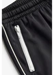Детские спортивные штаны для мальчика H&M 271137123 104 см Черный/Белый (2727000123611) - изображение 2
