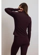 Спортивная кофта женская H&M 271243210_plum L Сливовая (2727000120535) - изображение 5