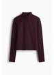 Спортивная кофта женская H&M 271243210_plum L Сливовая (2727000120535) - изображение 6