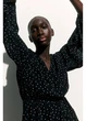 Платье для беременных и кормящих мам короткое летнее женское H&M 271240118 2XL Черное (2727000119195) - изображение 3