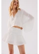 Спідниця міні літня жіноча H&M 271218260_white 42 Біла (2727000128371) - зображення 1